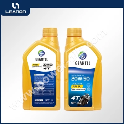 Environmental performance of 4T SL20W50 Motorcycle Engine Oil